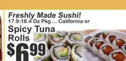 Key Food Freshly Made Sushi! offer
