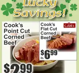 Key Food Cooked Point Cut Carved Beef offer