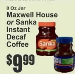 Key Food Maxwell House Instant Coffee offer