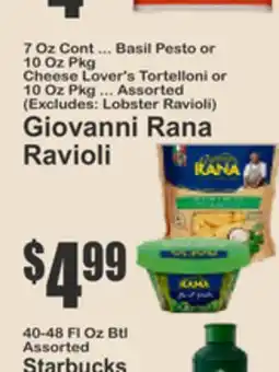Key Food Giovanni Rana Ravioli offer