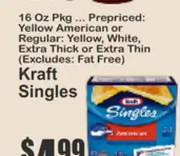 Key Food Kraft Singles, Galbani Mozzarella String Cheese offer