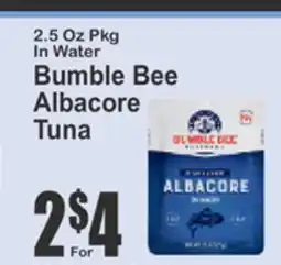 Key Food Brunswick Sardines In Soybean Oil, Bumble Bee Albacore Tuna offer