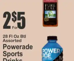 Key Food 28 Fl Oz Assorted Power Sports Drinks offer