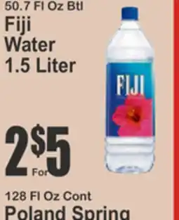 Key Food Fiji Water offer