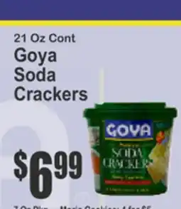 Key Food Goya Soda Crackers offer