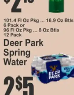 Key Food Deer Park Spring Water offer