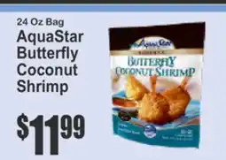 Key Food 24 Oz Bag AquaStar Butterfly Coconut Shrimp offer