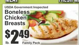 Key Food USDA Government Inspected Boneless Chicken Breasts offer