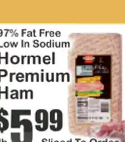 Key Food 97% Fat Free Hormel Premium Ham offer