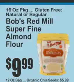 Key Food Bob's Red Mill Super Fine Almond Flour offer