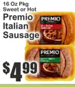 Key Food Premio Italian Sausage offer