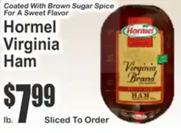 Key Food Hormel Virginia Ham offer