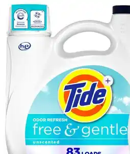 Target Tide free & gentle liquid laundry detergent offer