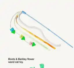 Target Boots & Barkley flower wand cat toy offer