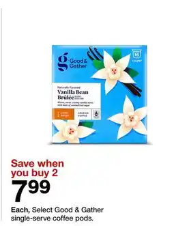 Target Good & Gather single-serve coffee pods offer