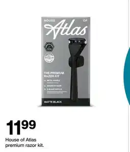 Target Premium Razor Kit offer