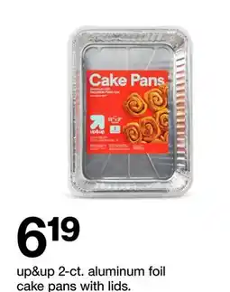 Target 2-ct. aluminum foil cake pans lids offer