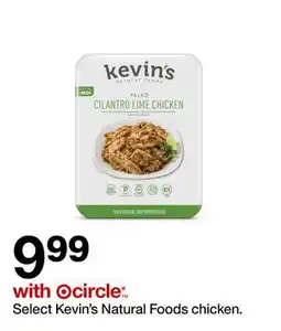 Target Select Kevin's Natural Foods chicken offer