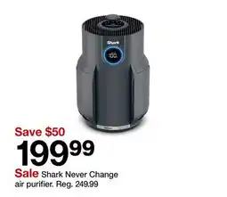 Target Shark Never Change air purifier offer