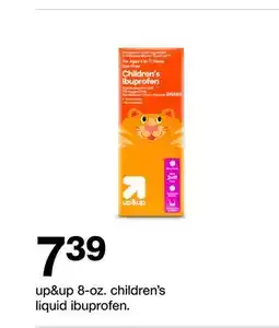 Target up & up 8-oz. children's liquid ibuprofen offer