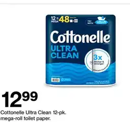 Target Cottonelle Ultra Clean 12-pk. mega-roll toilet paper offer