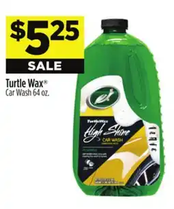 Dollar General Turtle Wax Car Wash offer