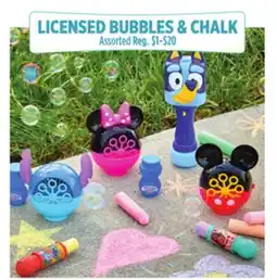 Dollar General LICENSED BUBBLES & CHALK offer