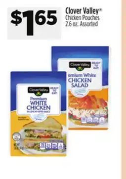 Dollar General Clover Valley Chicken Pouches offer