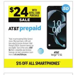 Dollar General AT&T Verge 2 offer