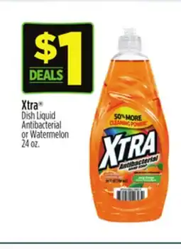 Dollar General Xtra Dish Liquid Antibacterial or Watermelon offer