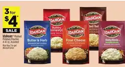 Dollar General Idahoan Mashed Potatoes Pouches offer