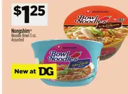 Dollar General Nongshim Noodle Bowl offer