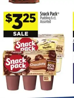 Dollar General Snack Pack Pudding offer