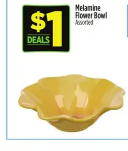 Dollar General Melamine Flower Bowl offer