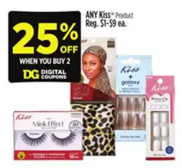 Dollar General ANY Kiss Product offer