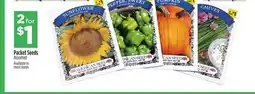 Dollar General Packet Seeds offer