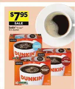 Dollar General Dunkin' K-Cups offer