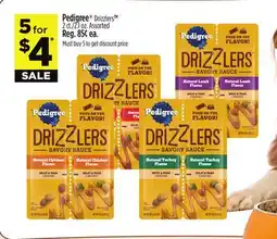 Dollar General Pedigree Drizzlers offer