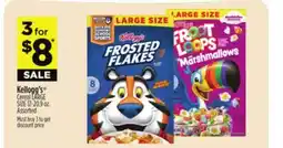 Dollar General Kellogg's Cereal offer
