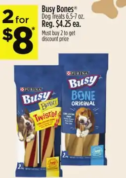 Dollar General Purina Busy Bones Dog Treats offer