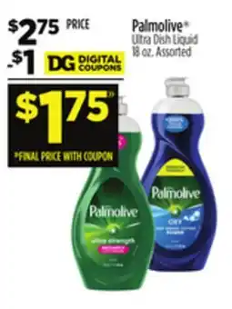Dollar General Palmolive Ultra Dish Liquid offer