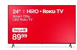 Target 24 Smart 720p LED Roku TV offer