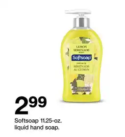 Target Softsoap 11.25 - oz. liquid hand soap offer