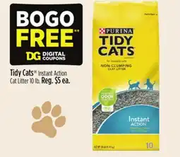 Dollar General Purina Tidy Cats Instant Action Cat Litter offer