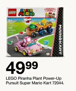 Target LEGO Piranha Plant Power-Up Pursuit Super Mario Kart offer