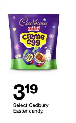 Target Select Cadbury Easter candy offer