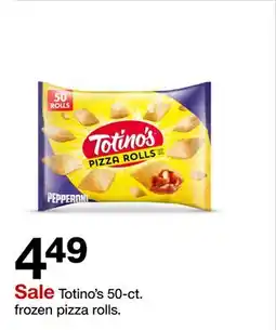 Target Totino's 50-ct. frozen pizza rolls offer