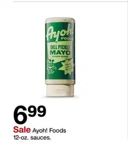 Target Ayoh! Foods offer