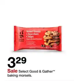 Target Select Good & Gather baking morsels offer