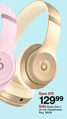 Target Beats Solo 4 On-Ear headphones offer